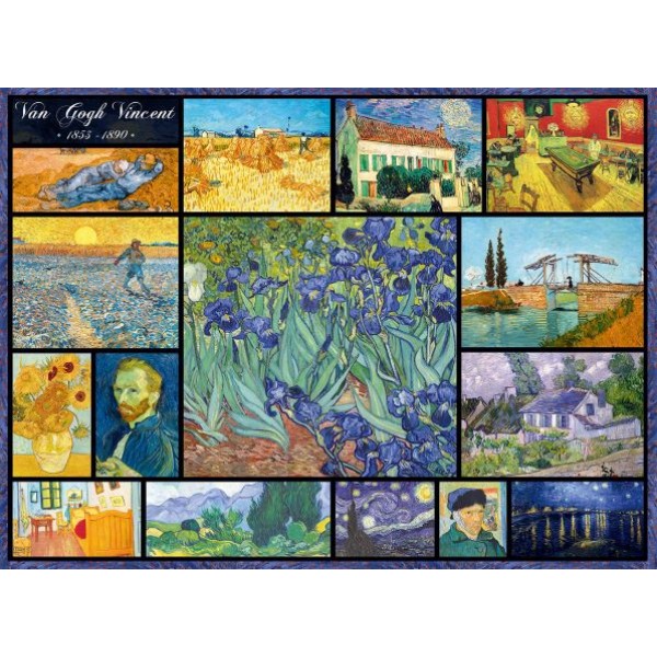 Collage, Vincent van Gogh (4000el.) - Sklep Art Puzzle